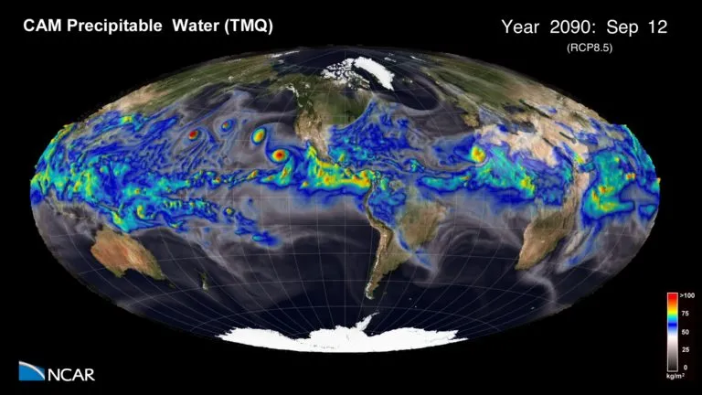 Future Precipitable Water