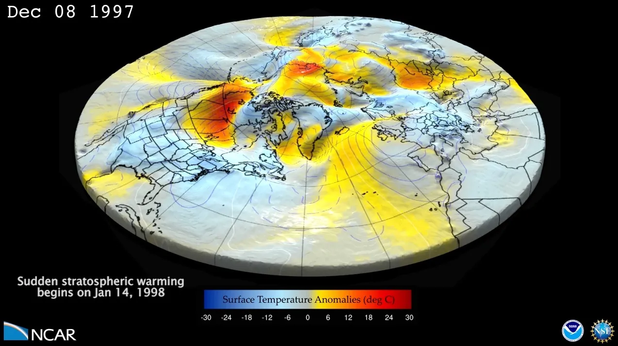 NAO Triggered by Stratospheric Warming