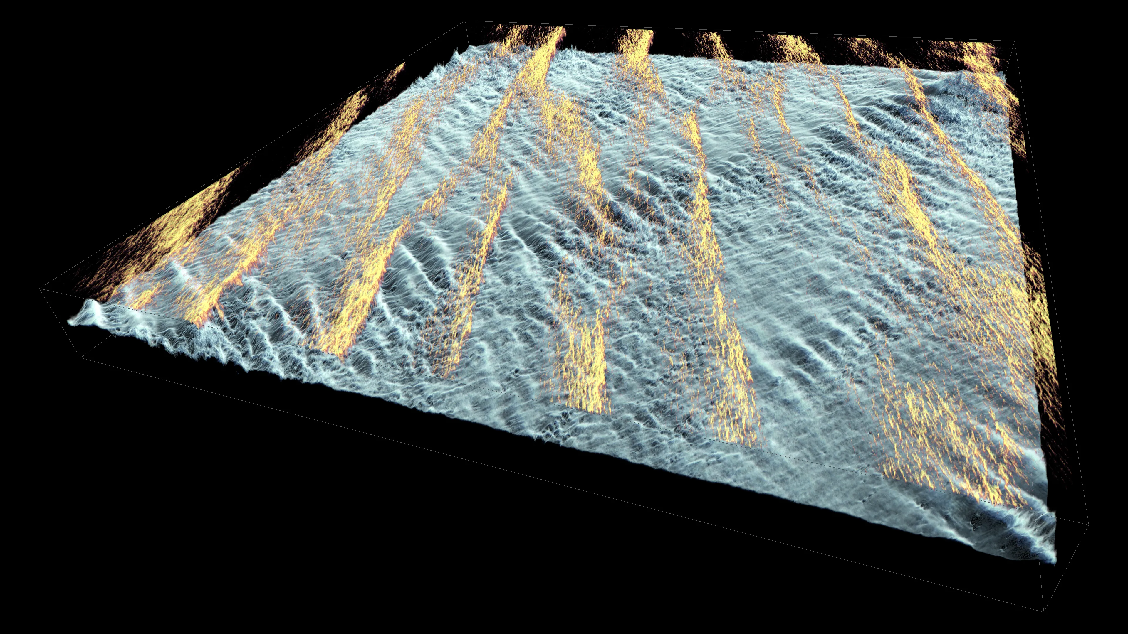 Ocean Turbulence Under Hurricane Irene