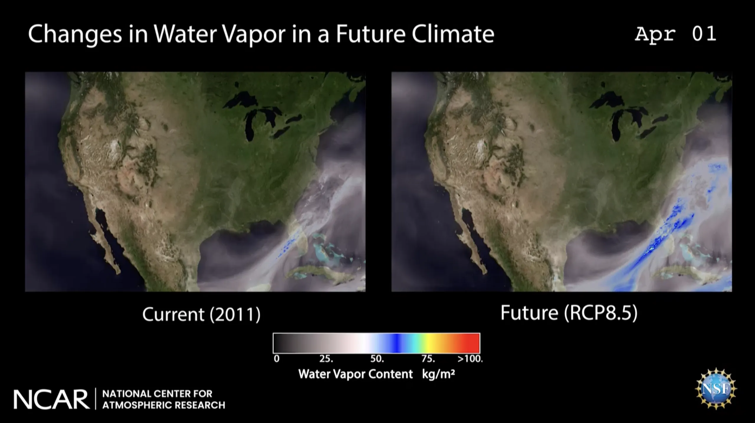 Present and Future Water Vapor